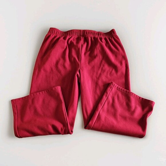 Fabletics Sweatpants Women 2X Red Pockets Fleece Inside FB5732 Active Athleisure - Picture 16 of 16